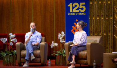 Rachel Goldberg-Polin and Jon Polin Speak at Federation Event