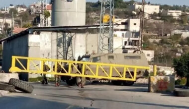 Israel closes Al-Tall area in Al-Khader, south Bethlehem, demolishes 3 barracks in Al-Rashayda, east Bethlehem