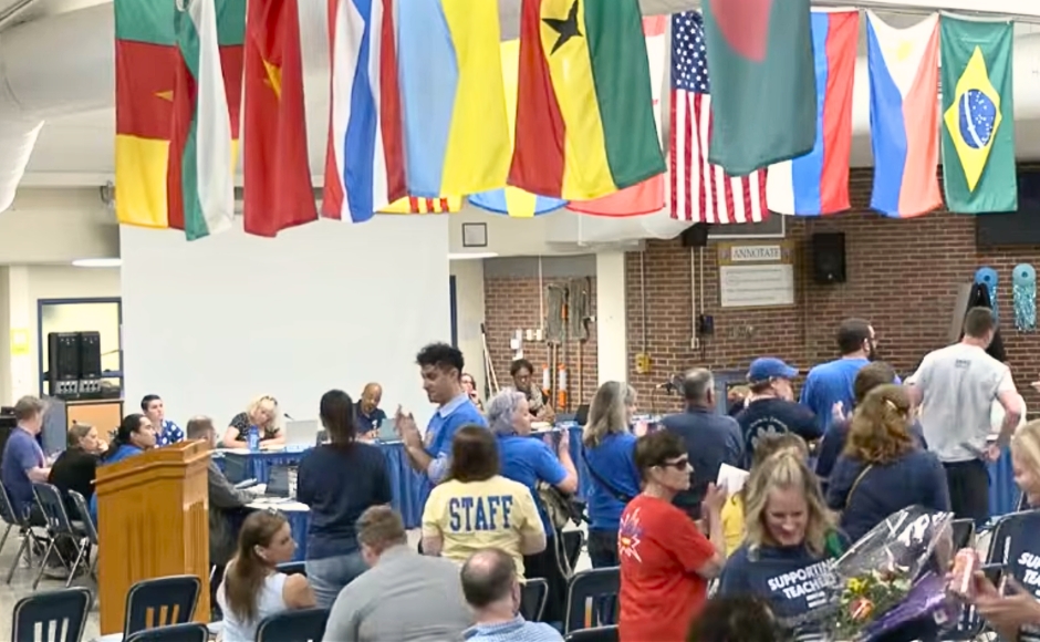Collingswood Teachers Union Delivers Symbolic No-Confidence Vote as Divide Broadens Between Cash-Strapped District, Educators