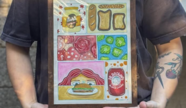 Middle Child to auction off food-themed artwork to raise money for immigrant rights group Juntos