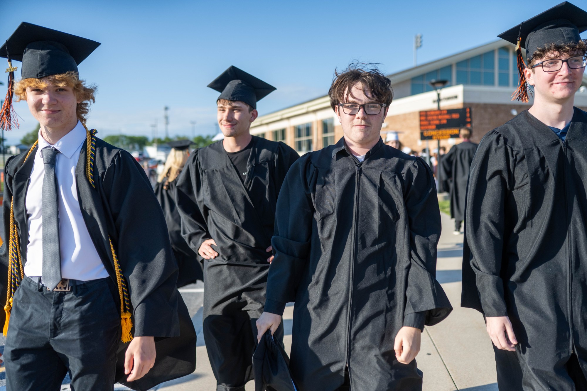 Northampton Area High School held its graduation Friday, May 29, 2026, at Al Erdosy Stadium. (Jonathan Broady/Special to The Morning Call)