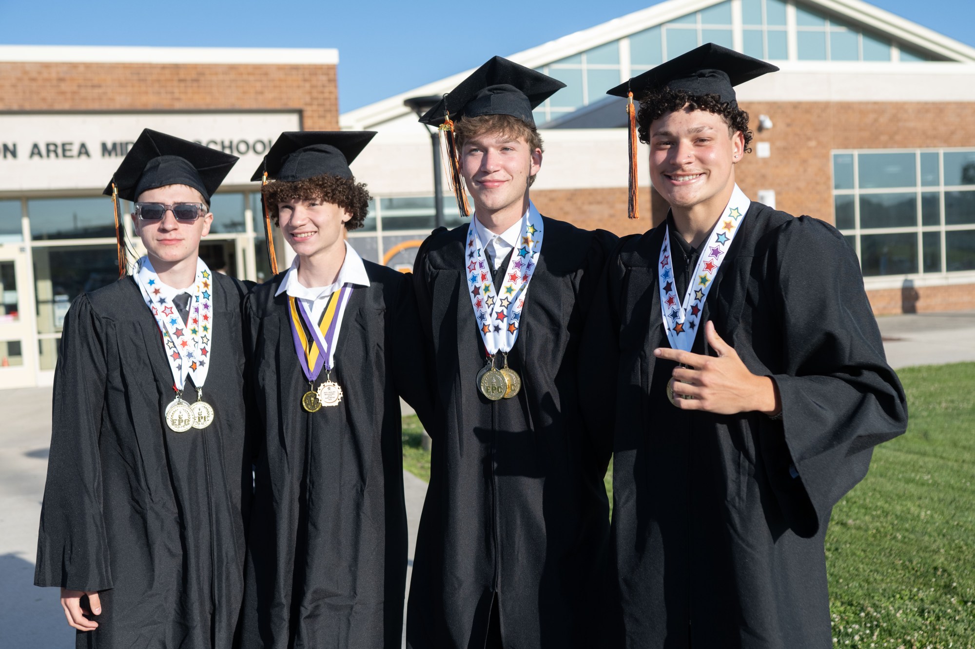 Northampton Area High School held its graduation Friday, May 29, 2026, at Al Erdosy Stadium. (Jonathan Broady/Special to The Morning Call)