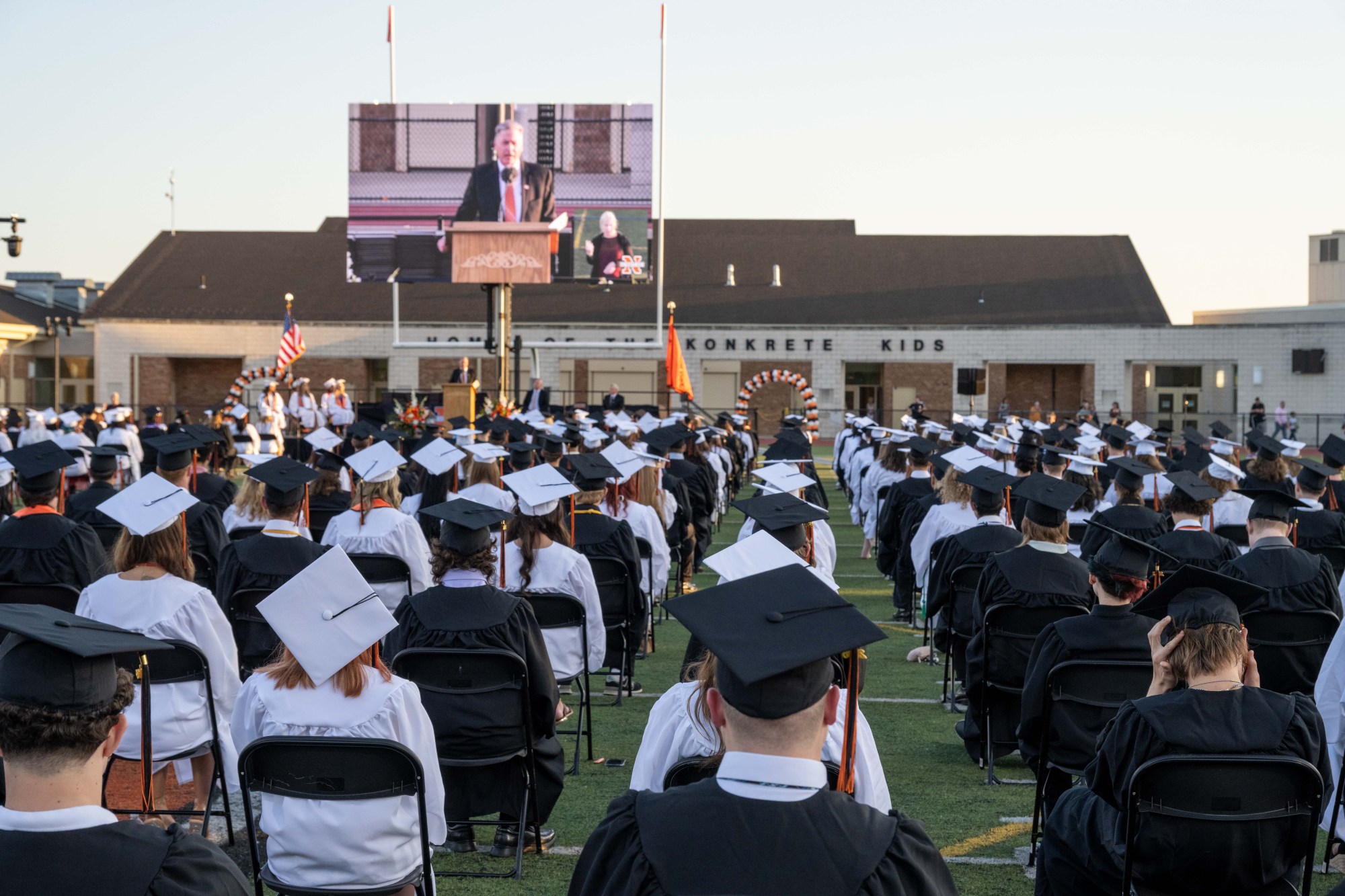 Northampton Area High School held its graduation Friday, May 29, 2026, at Al Erdosy Stadium. (Jonathan Broady/Special to The Morning Call)
