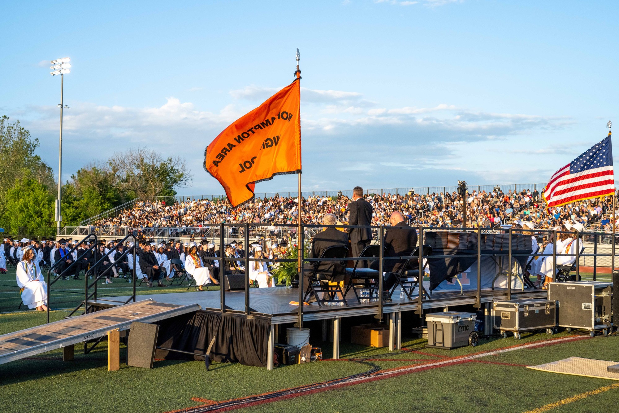 Northampton Area High School held its graduation Friday, May 29, 2026, at Al Erdosy Stadium. (Jonathan Broady/Special to The Morning Call)