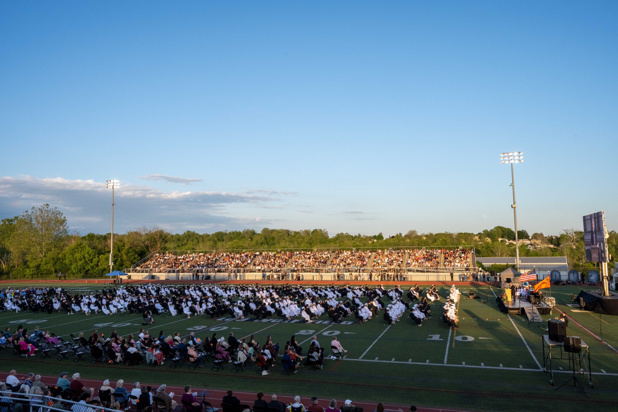 Northampton Area High School held its graduation Friday, May 29, 2026, at Al Erdosy Stadium. (Jonathan Broady/Special to The Morning Call)