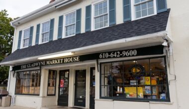 A design firm has updated its plans to redevelop parts of Gladwyne, including the former Gladwyne Market, which closed last year.
