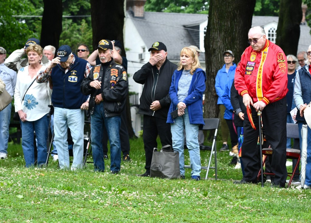 Memorial Day services brighten up a bleak weekend