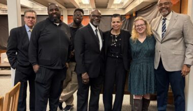 Roxborough High School and Fifth Police District mentors hold mock interviews