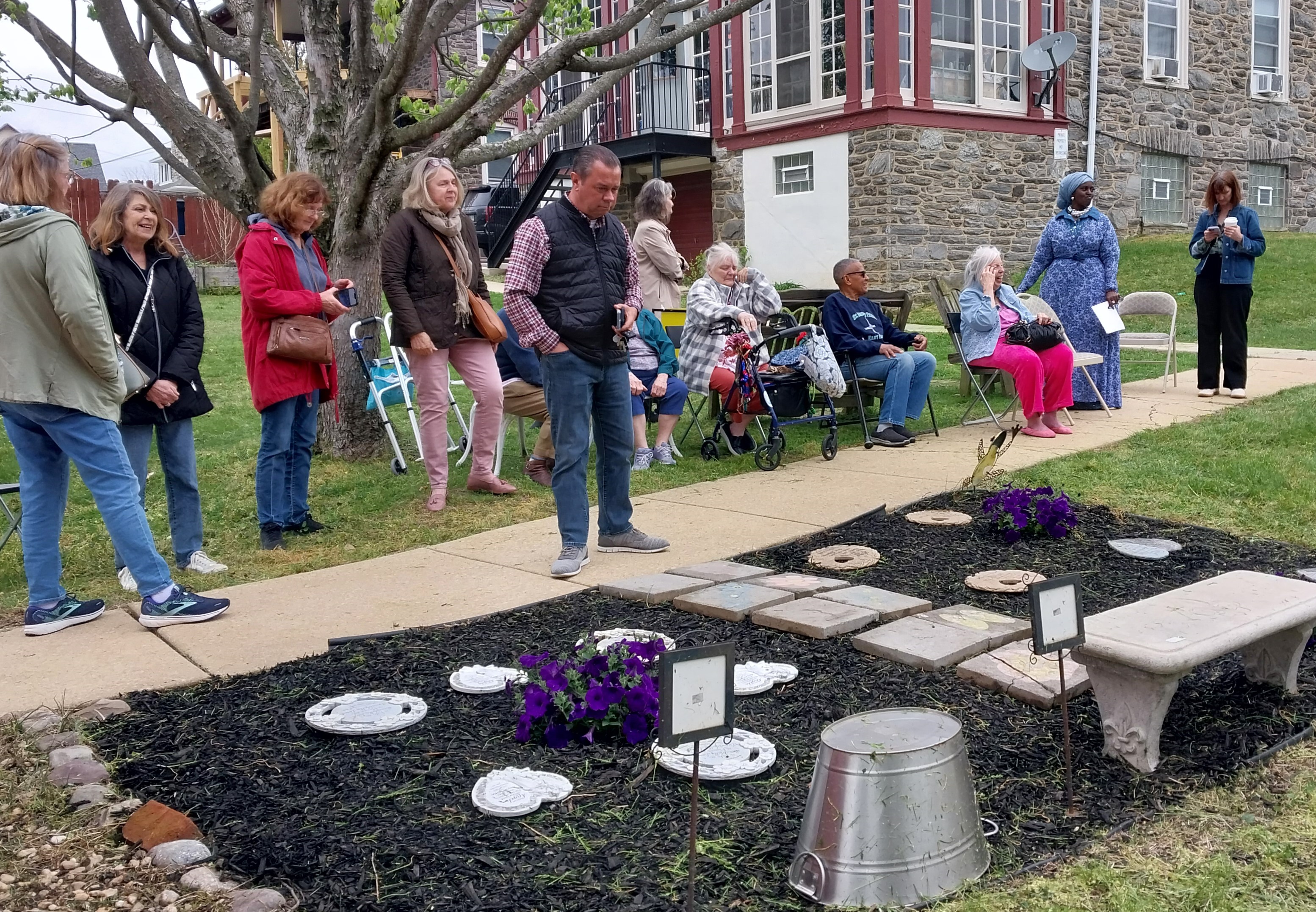 Steve Gallagher ponders the lost lives in the memory garden...