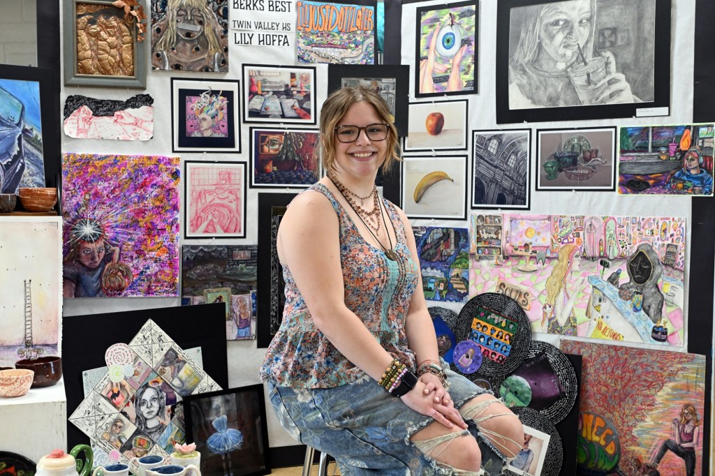 Berks' Best 2026 visual arts winner: Lillian Hoffa embraces different mediums