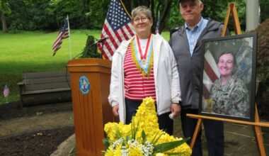 Wyomissing community salutes one of its own on Memorial Day