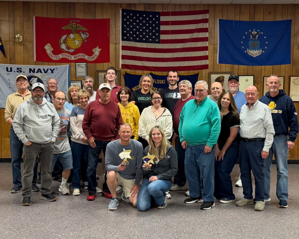 Eynon VFW Post 7963 spring 2026 Shuffleboard League
