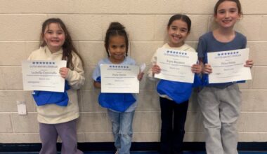 Mid Valley Elementary Center recognizes Outstanding Spartans for March