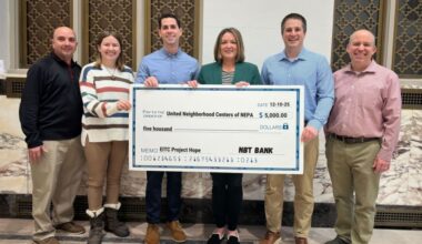 UNC receives $5,000 EITC donation from NBT Bank – Scranton Times-Tribune