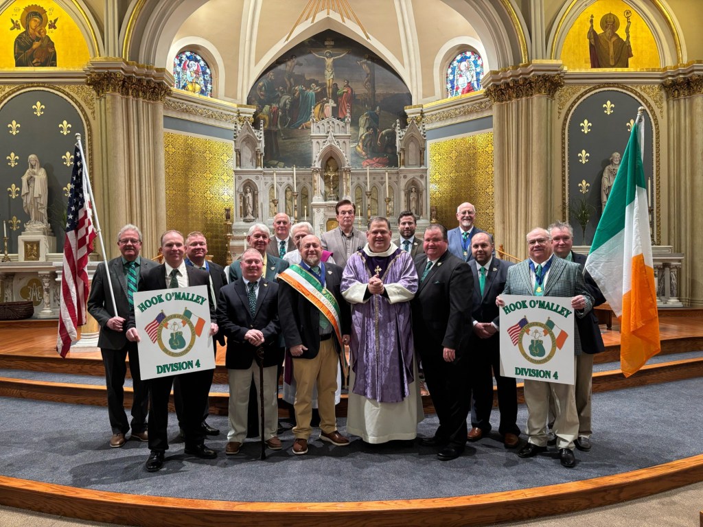 Paul “Hook” O’Malley Division 4 Man of the Year Mass – Scranton Times-Tribune