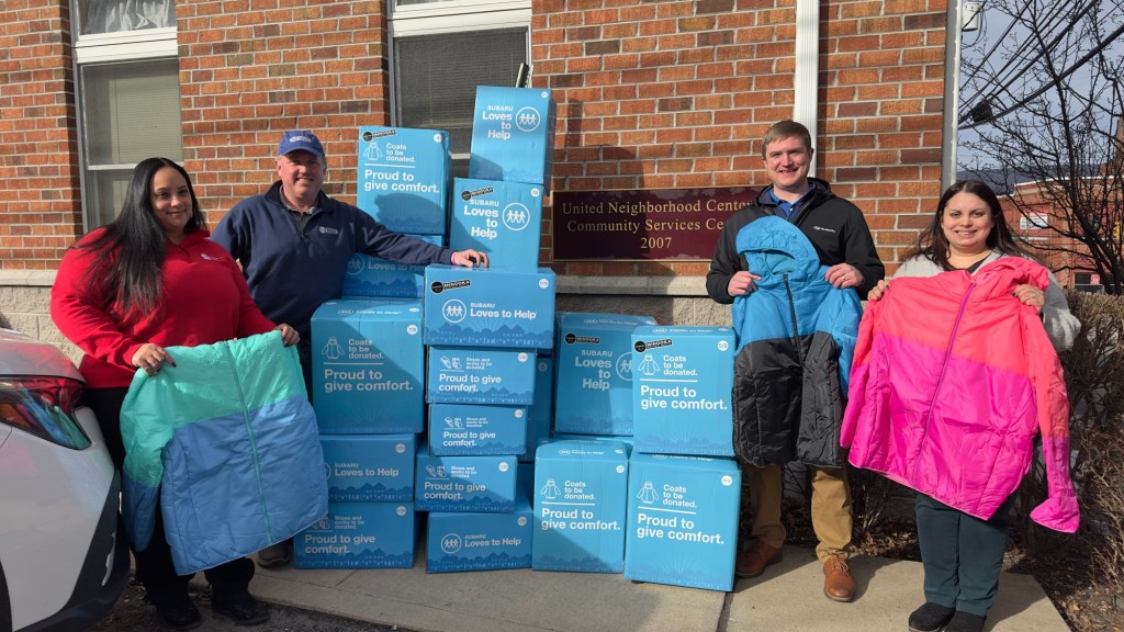 UNC receives donation from Minooka Subaru and Operation Warm – Scranton Times-Tribune