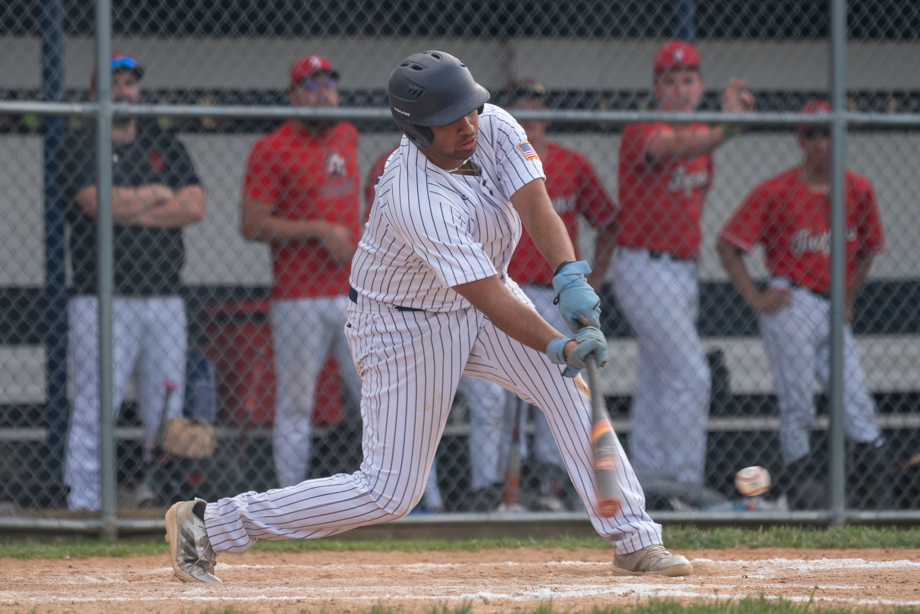 Abington Heights’ Harshal Patel bats against North Pocono in the...