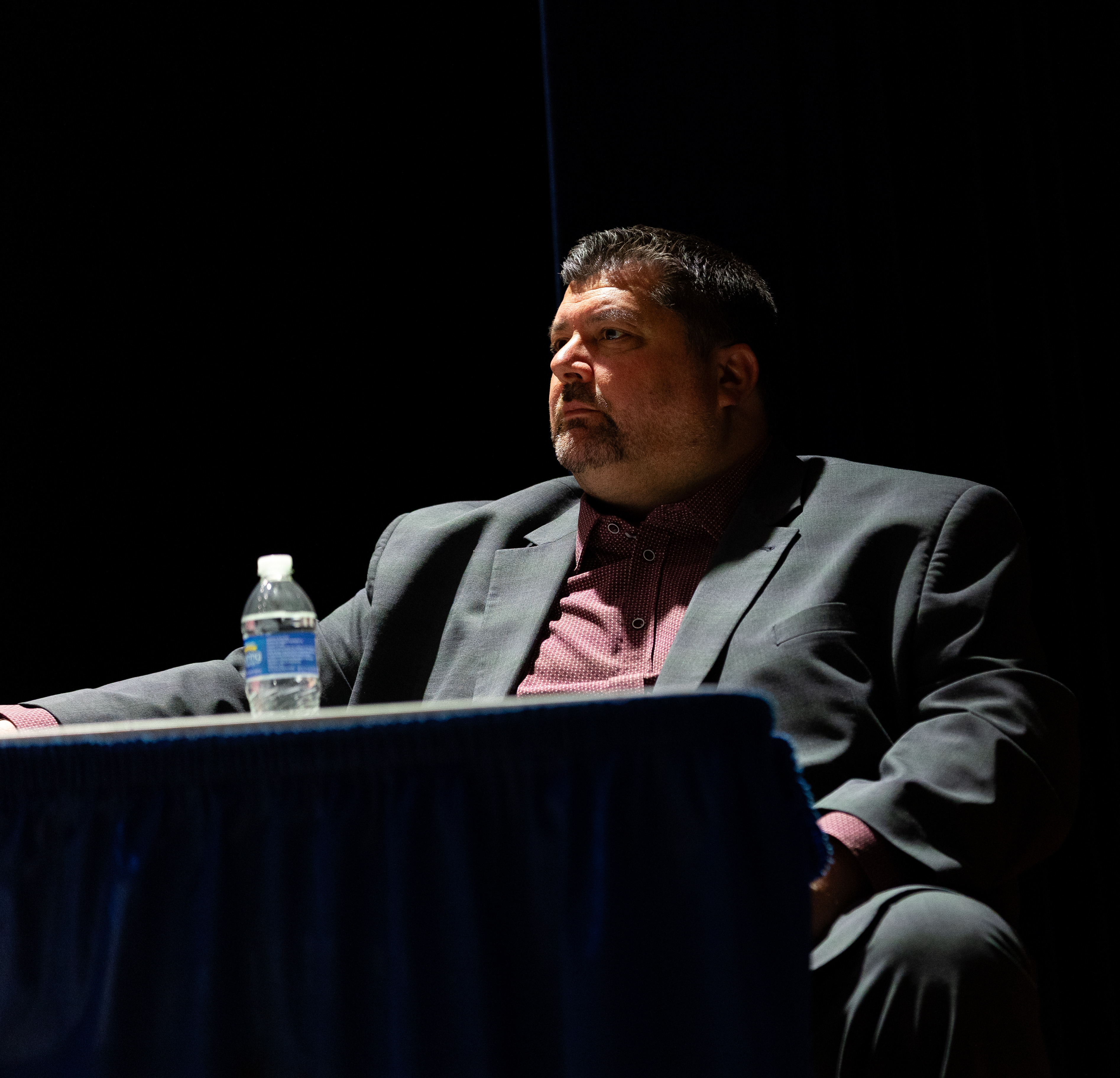 Kriger Construction Inc. Vice President David Stiles, who signed Essential...