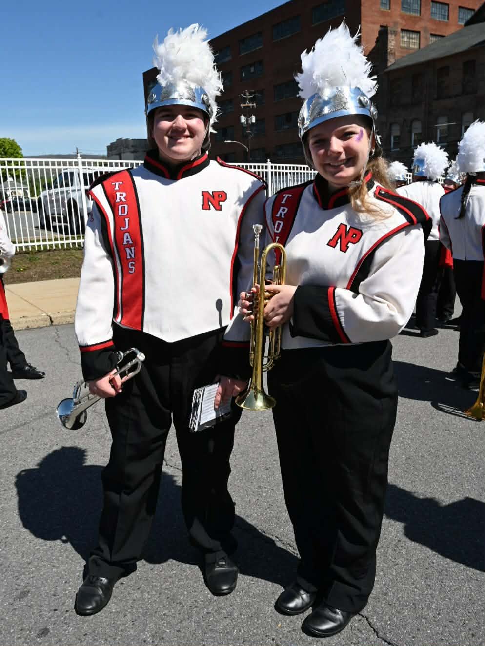 Ethan Ritter and Scarlett Stanton of North Pocono School District...