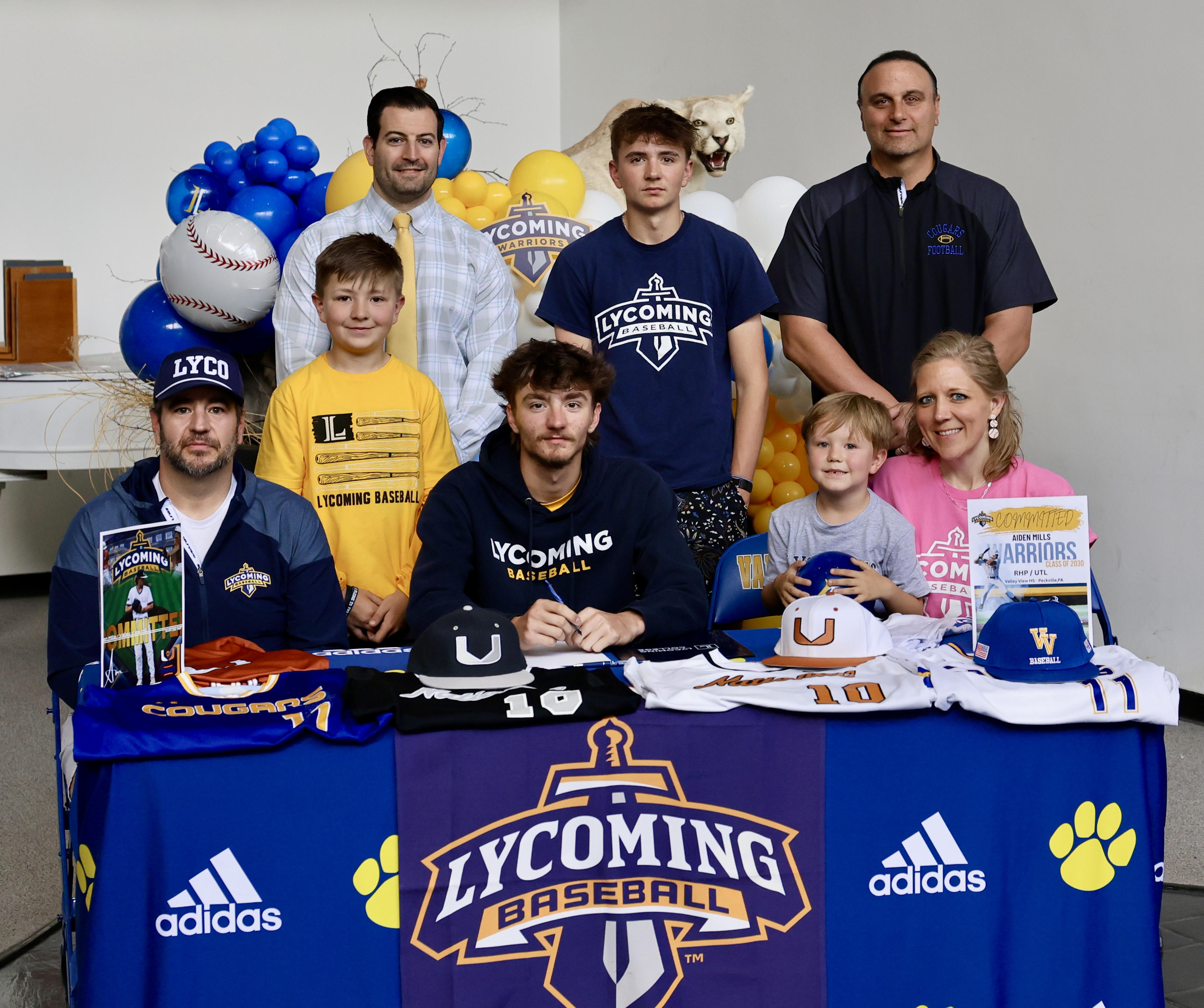 Valley View’s Aiden Mills will continue his academic and athletic...