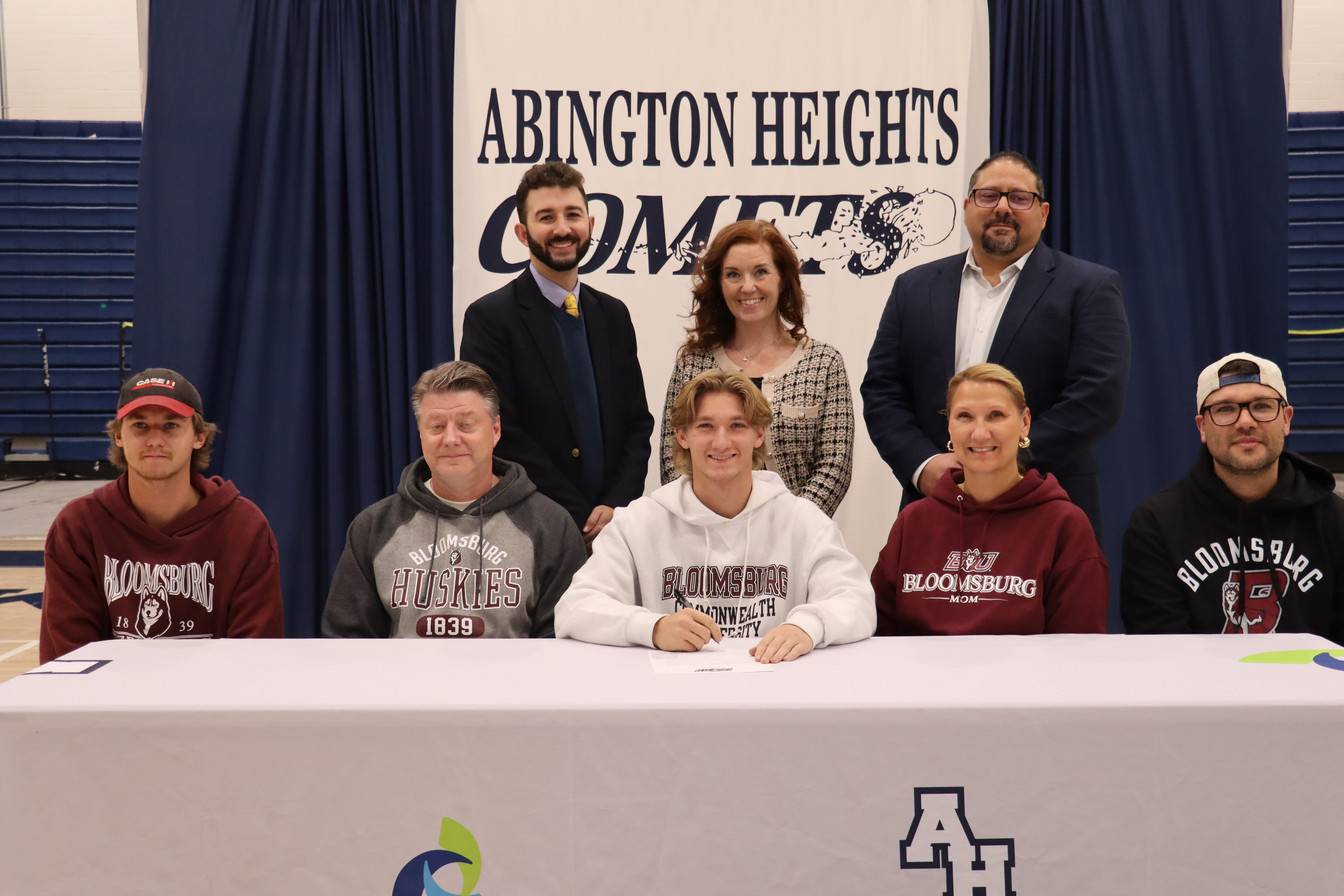 Abington Heights’ Phillip Mathews will continue his academic and golf...