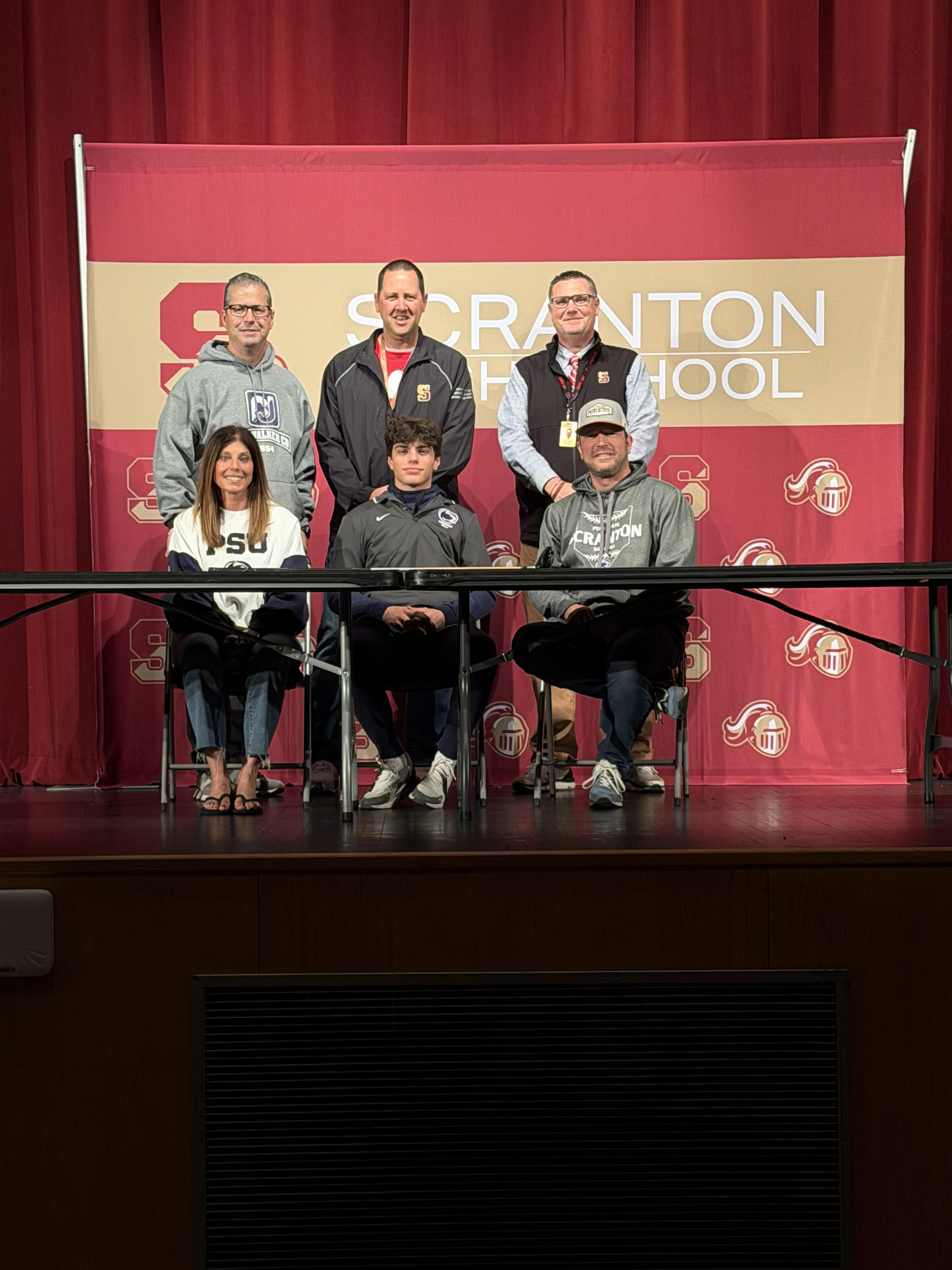 Scranton’s Drew Leonori will continue his academic, golf and baseball...