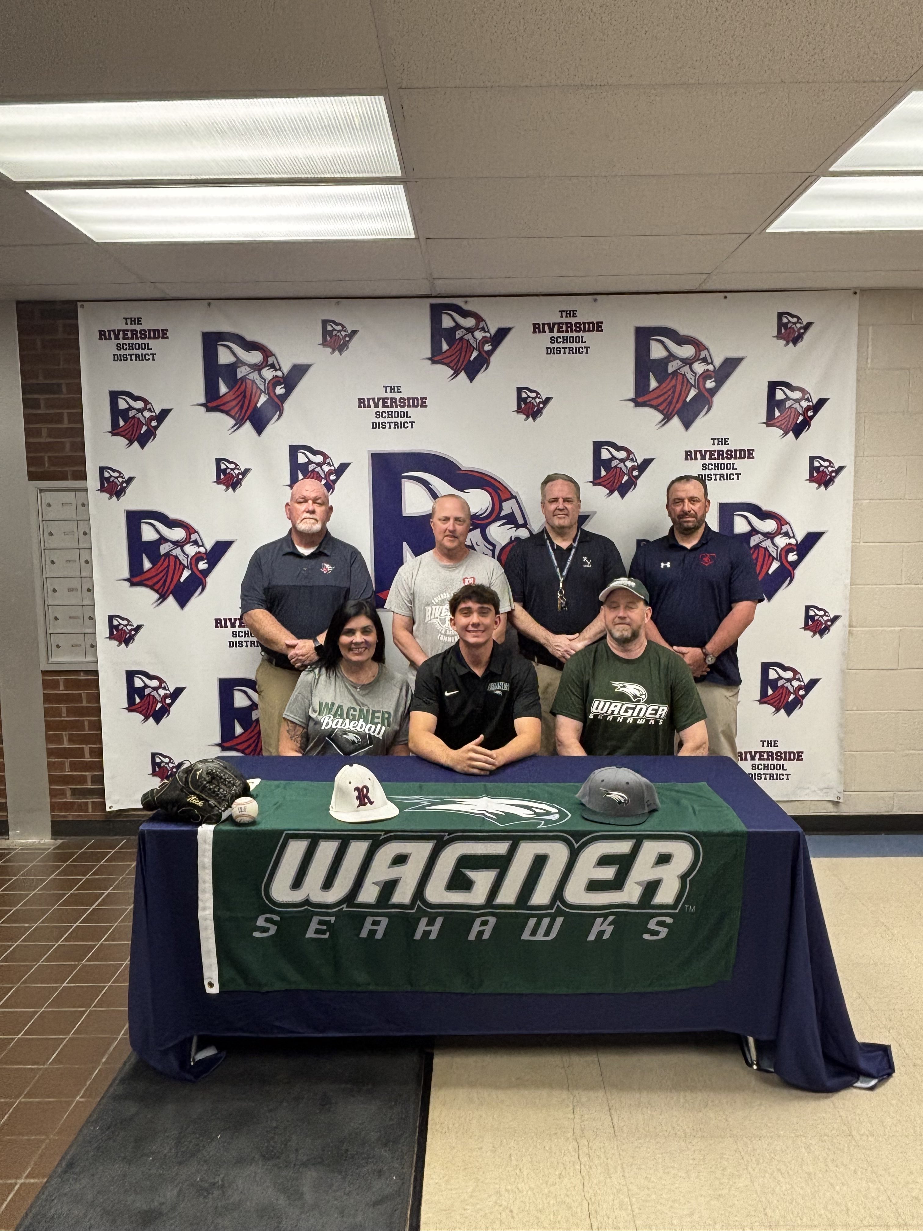 Riverside’s Nick Bohenek will continue his academic and baseball careers...