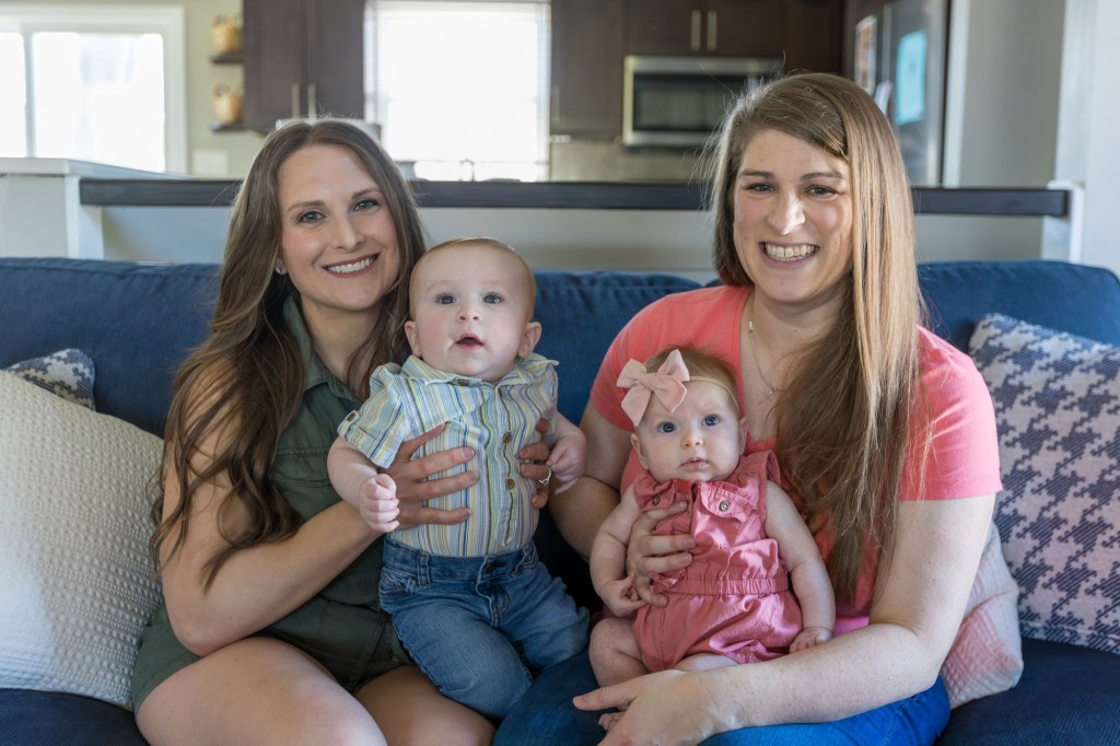 The first Mother's Day for a new family: LeighAnn & Jenn