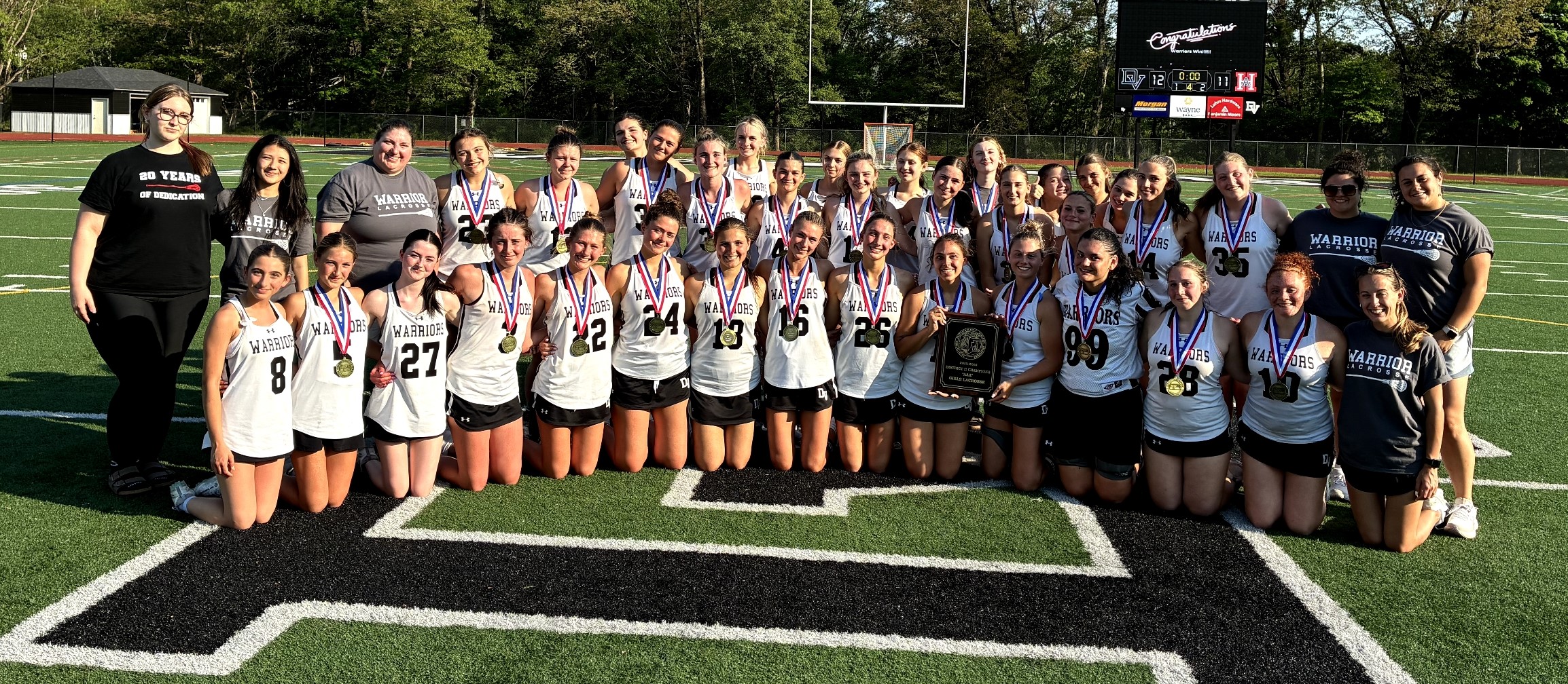 2026 Delaware Valley Lady Warriors — District 2 Class 3A...