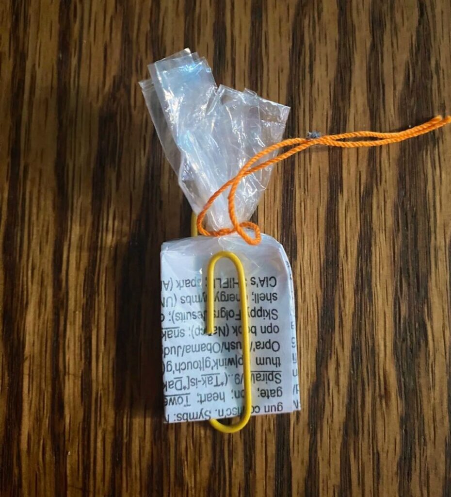 Tiny conspiracy notes keep turning up inside sealed groceries in Pennsylvania