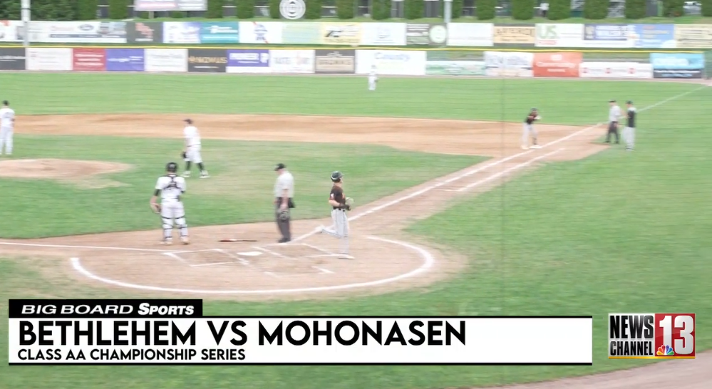 Bethlehem shuts out Mohonasen 9-0 in Game 1 of AA championship series