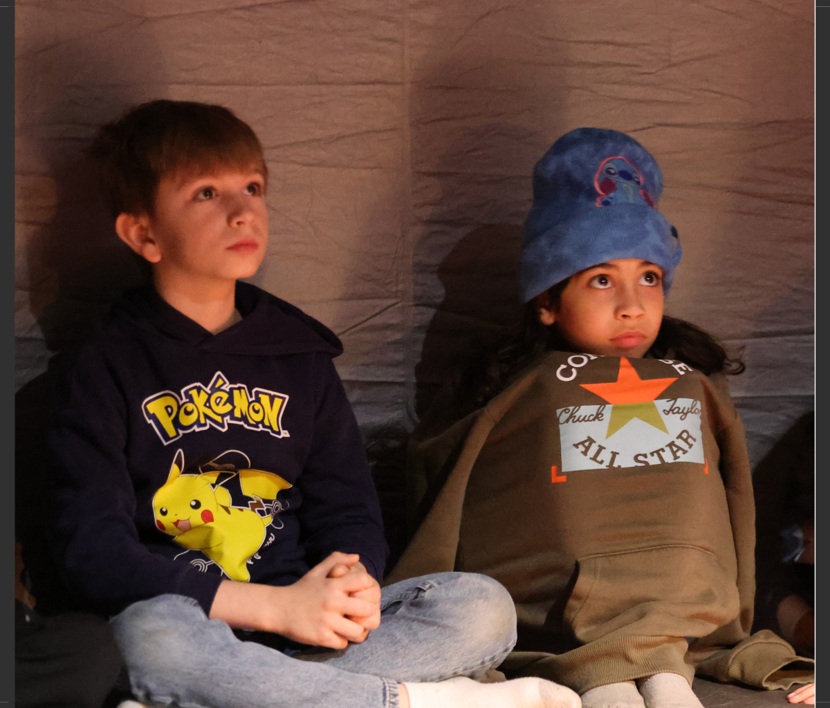 Third graders explore astronomy through Starlab