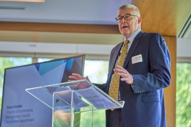 Steve Forster, director, Montgomery County Commerce Department, says "Even before today's official launch, I've seen new levels of engagement and collaboration." (Courtesy of the Greater Philadelphia Growth Partnership)