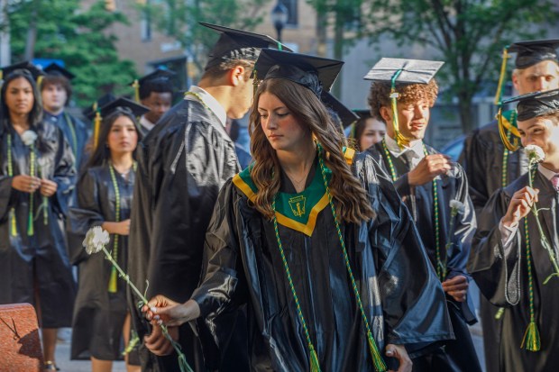 Allentown Central Catholic held its graduation Friday, May 29, 2026, at the school's Rockne Hall in Allentown. (Jane Therese/Special to The Morning Call)