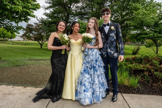 Allentown Central Catholic High School held its prom Saturday, May 9, 2026 at DeSales University in Center Valley. Students and their guests arrive to the big night.(Jonathan Broady/Special to The Morning Call)