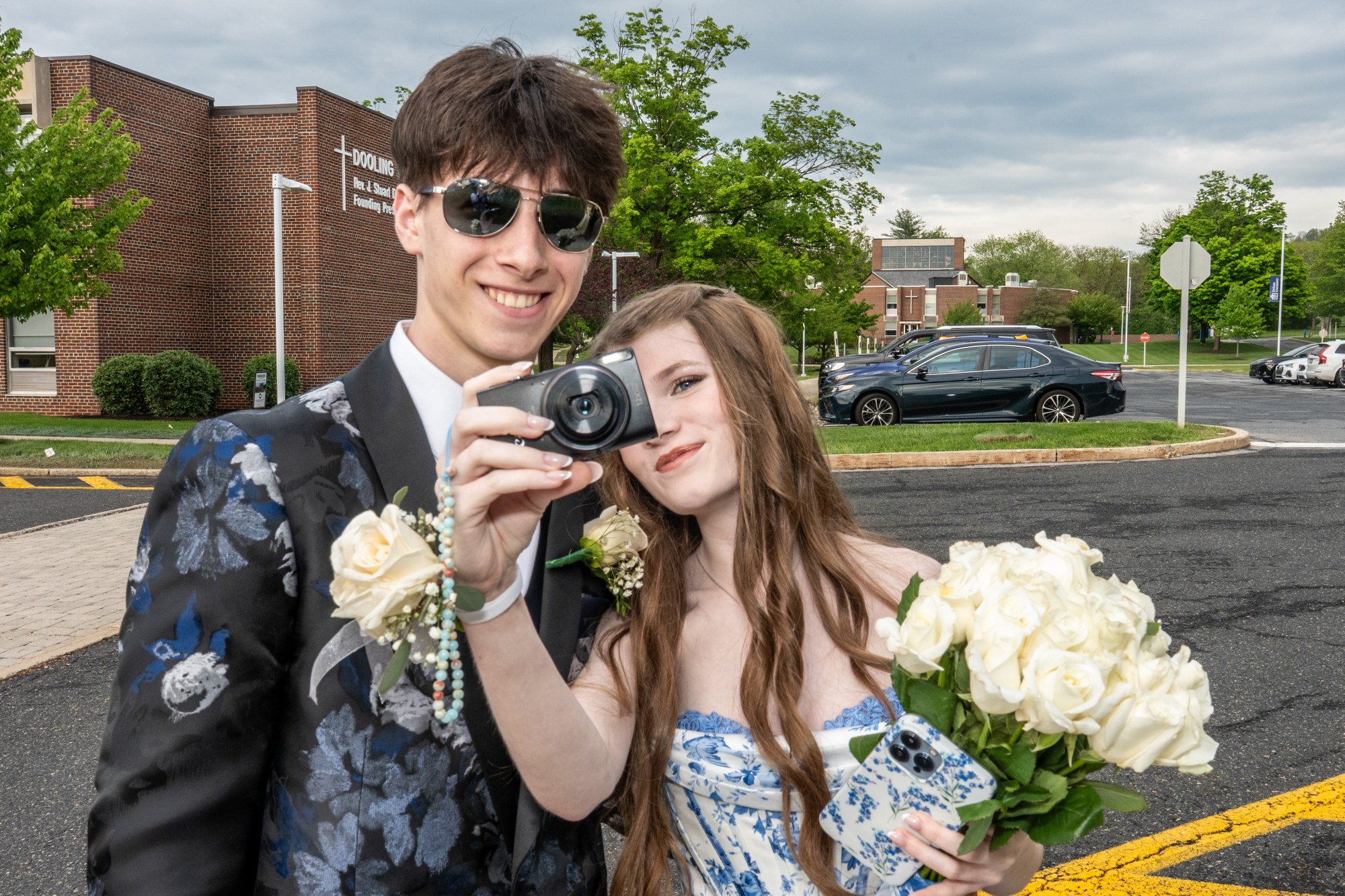 Allentown Central Catholic High School held its prom Saturday, May 9, 2026 at DeSales University in Center Valley. Students and their guests arrive to the big night.(Jonathan Broady/Special to The Morning Call)