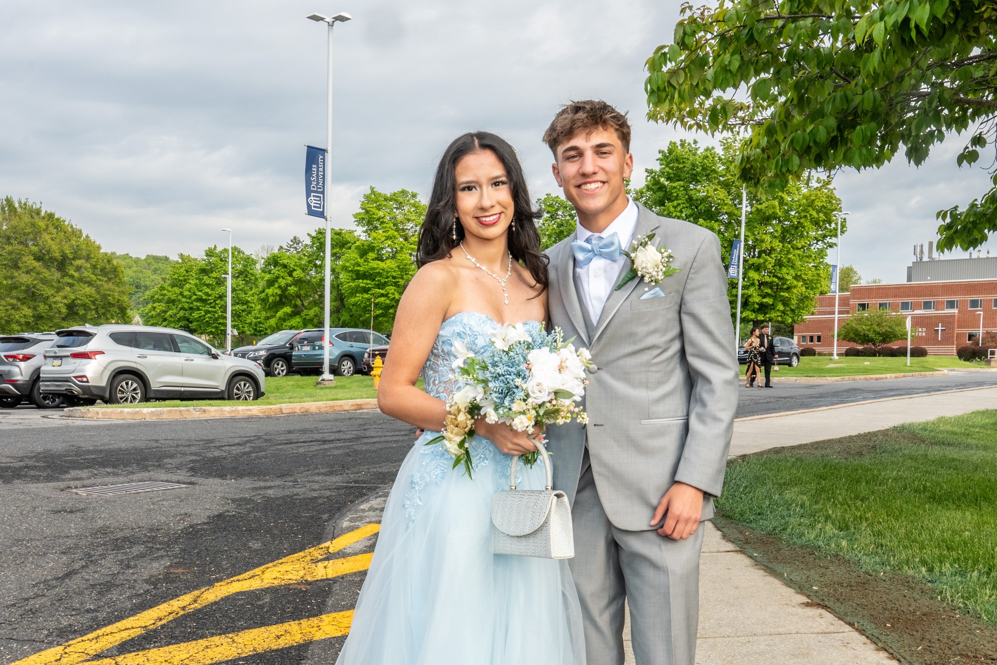 Allentown Central Catholic High School held its prom Saturday, May 9, 2026 at DeSales University in Center Valley. Students and their guests arrive to the big night.(Jonathan Broady/Special to The Morning Call)