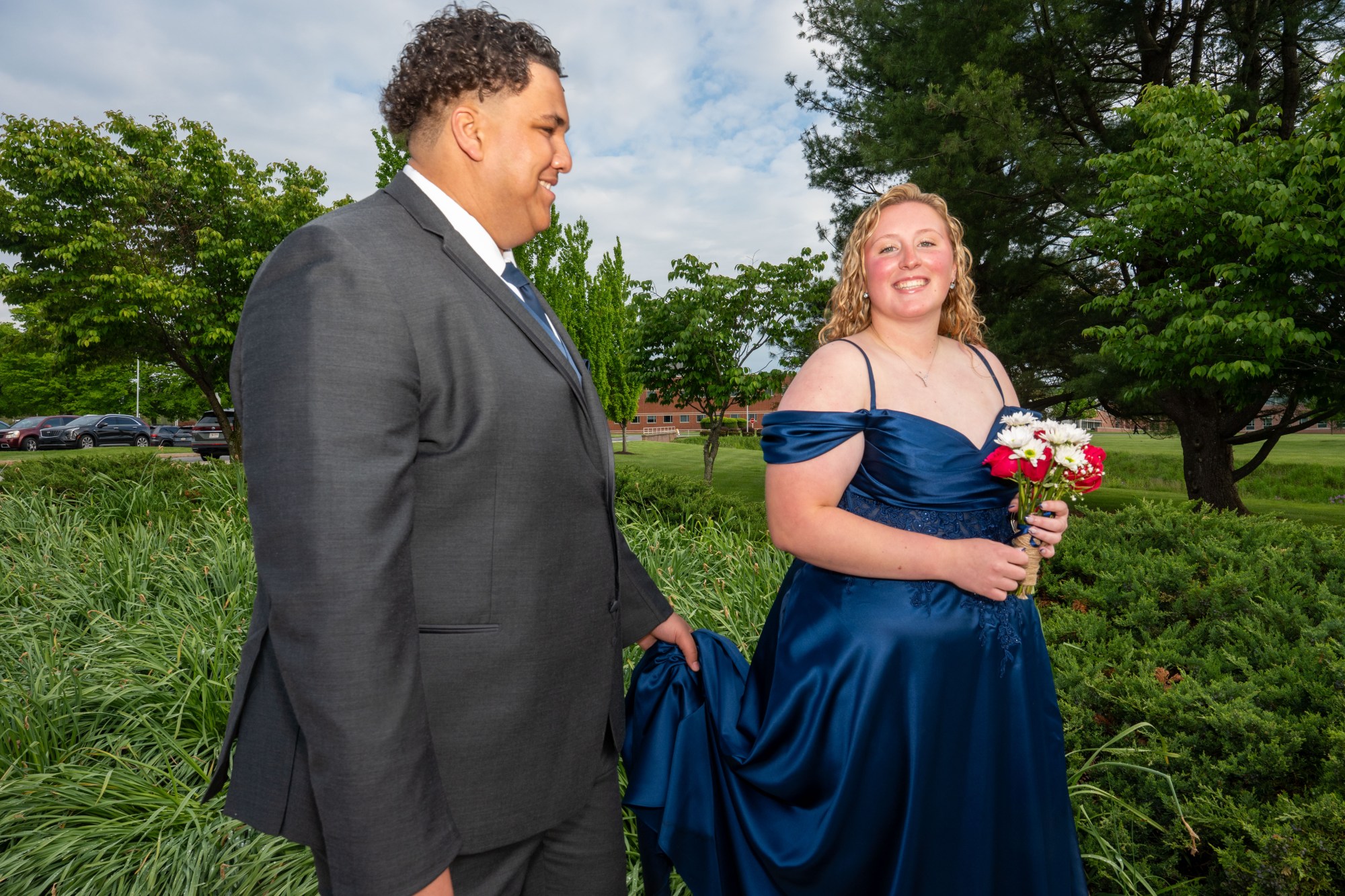 Allentown Central Catholic High School held its prom Saturday, May 9, 2026 at DeSales University in Center Valley. Students and their guests arrive to the big night.(Jonathan Broady/Special to The Morning Call)