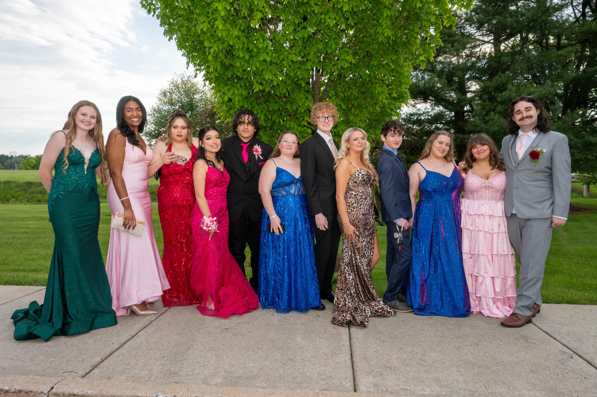 Allentown Central Catholic High School held its prom Saturday, May 9, 2026 at DeSales University in Center Valley. Students and their guests arrive to the big night.(Jonathan Broady/Special to The Morning Call)