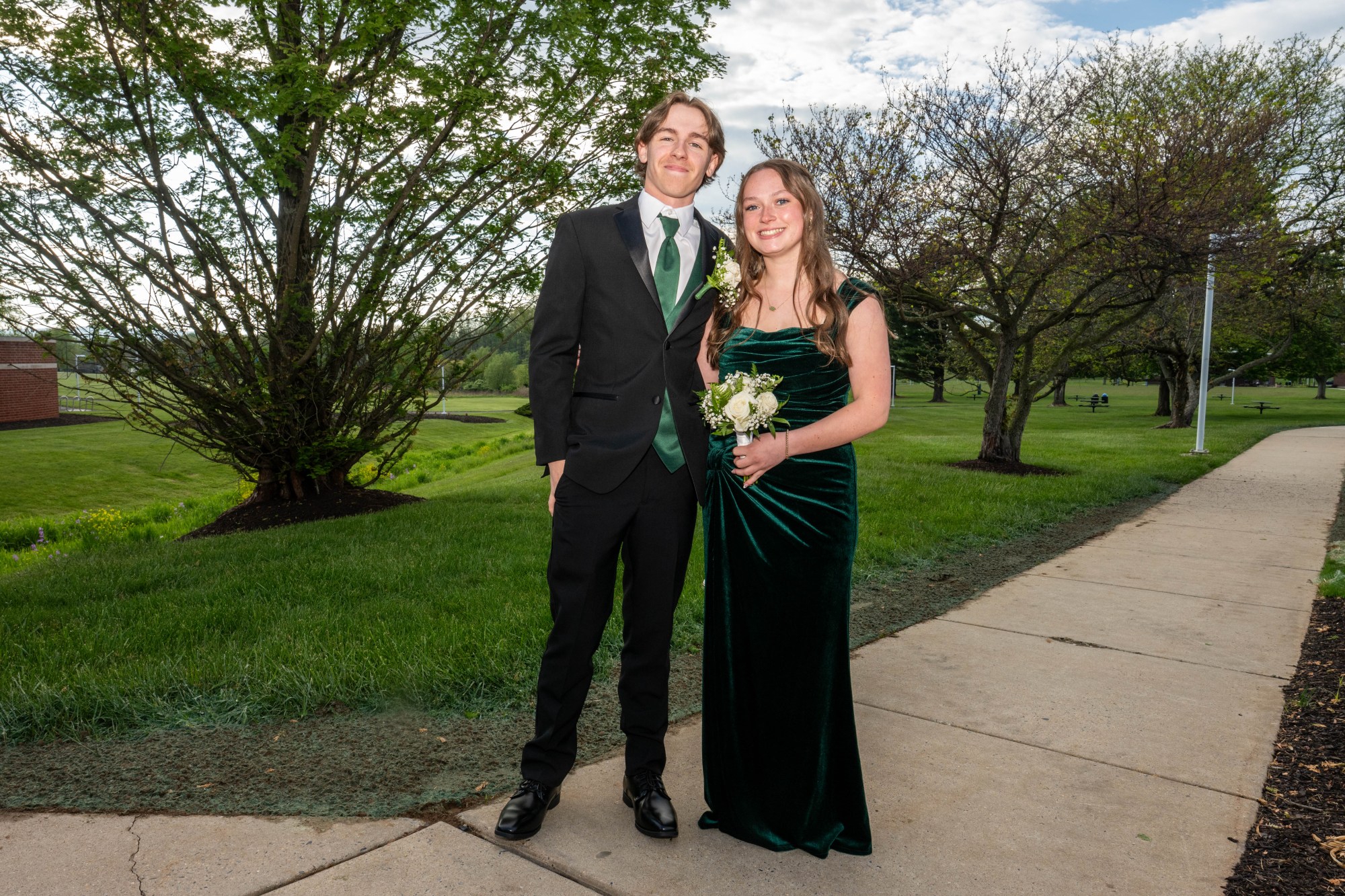 Allentown Central Catholic High School held its prom Saturday, May 9, 2026 at DeSales University in Center Valley. Students and their guests arrive to the big night.(Jonathan Broady/Special to The Morning Call)