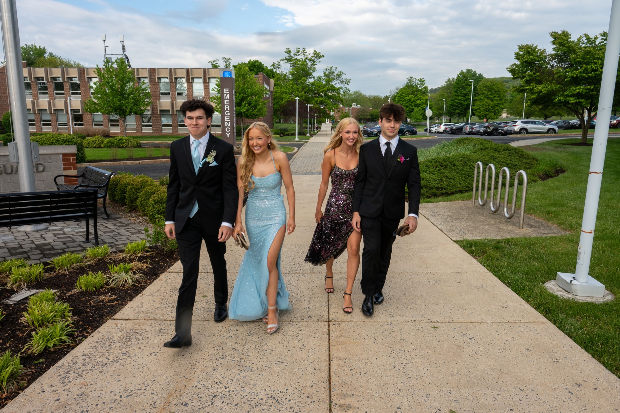 Allentown Central Catholic High School held its prom Saturday, May 9, 2026 at DeSales University in Center Valley. Students and their guests arrive to the big night.(Jonathan Broady/Special to The Morning Call)