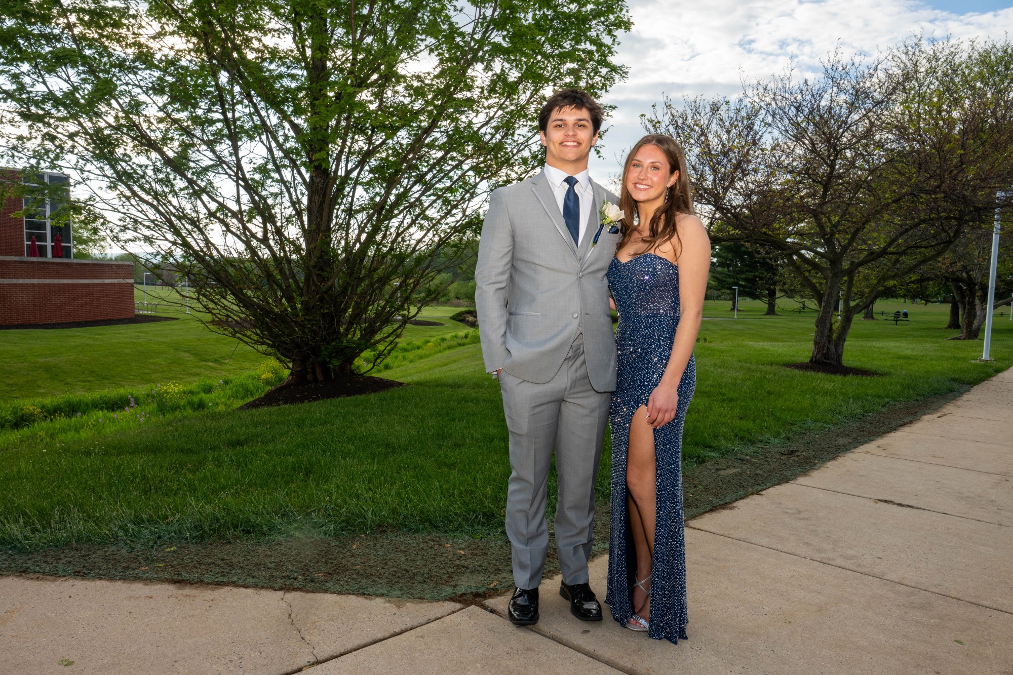 Allentown Central Catholic High School held its prom Saturday, May 9, 2026 at DeSales University in Center Valley. Students and their guests arrive to the big night.(Jonathan Broady/Special to The Morning Call)