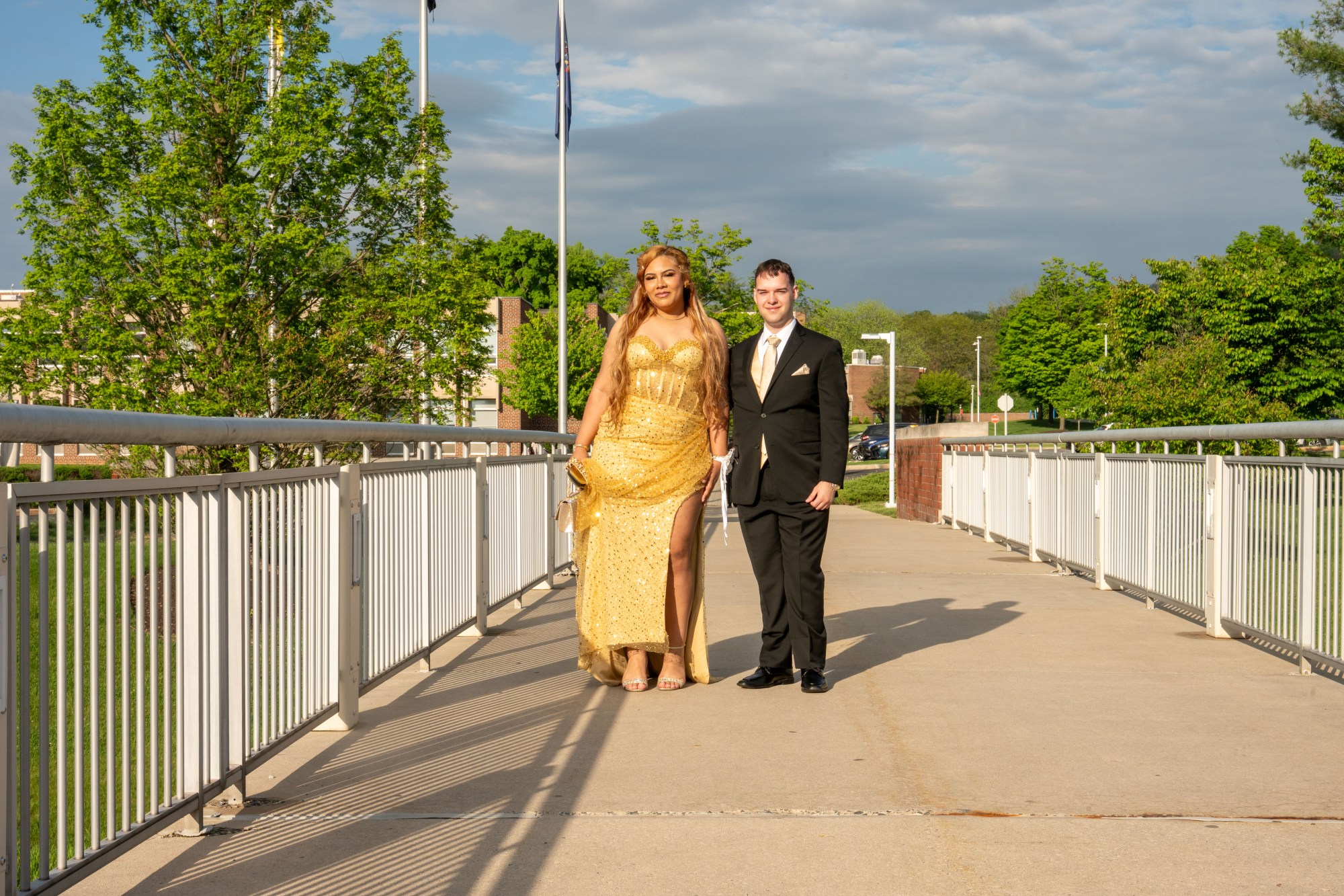 Allentown Central Catholic High School held its prom Saturday, May 9, 2026 at DeSales University in Center Valley. Students and their guests arrive to the big night.(Jonathan Broady/Special to The Morning Call)