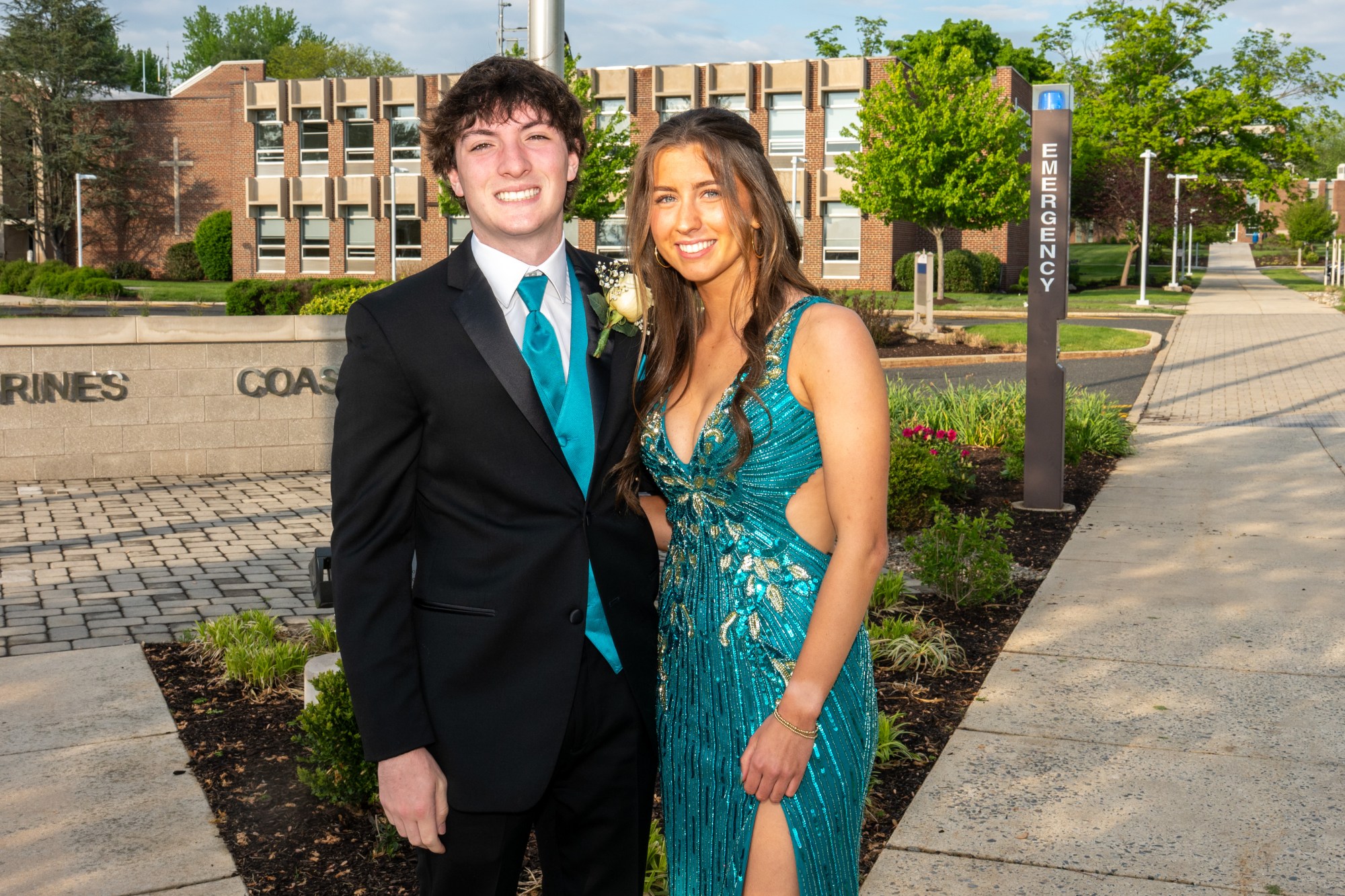 Allentown Central Catholic High School held its prom Saturday, May 9, 2026 at DeSales University in Center Valley. Students and their guests arrive to the big night.(Jonathan Broady/Special to The Morning Call)