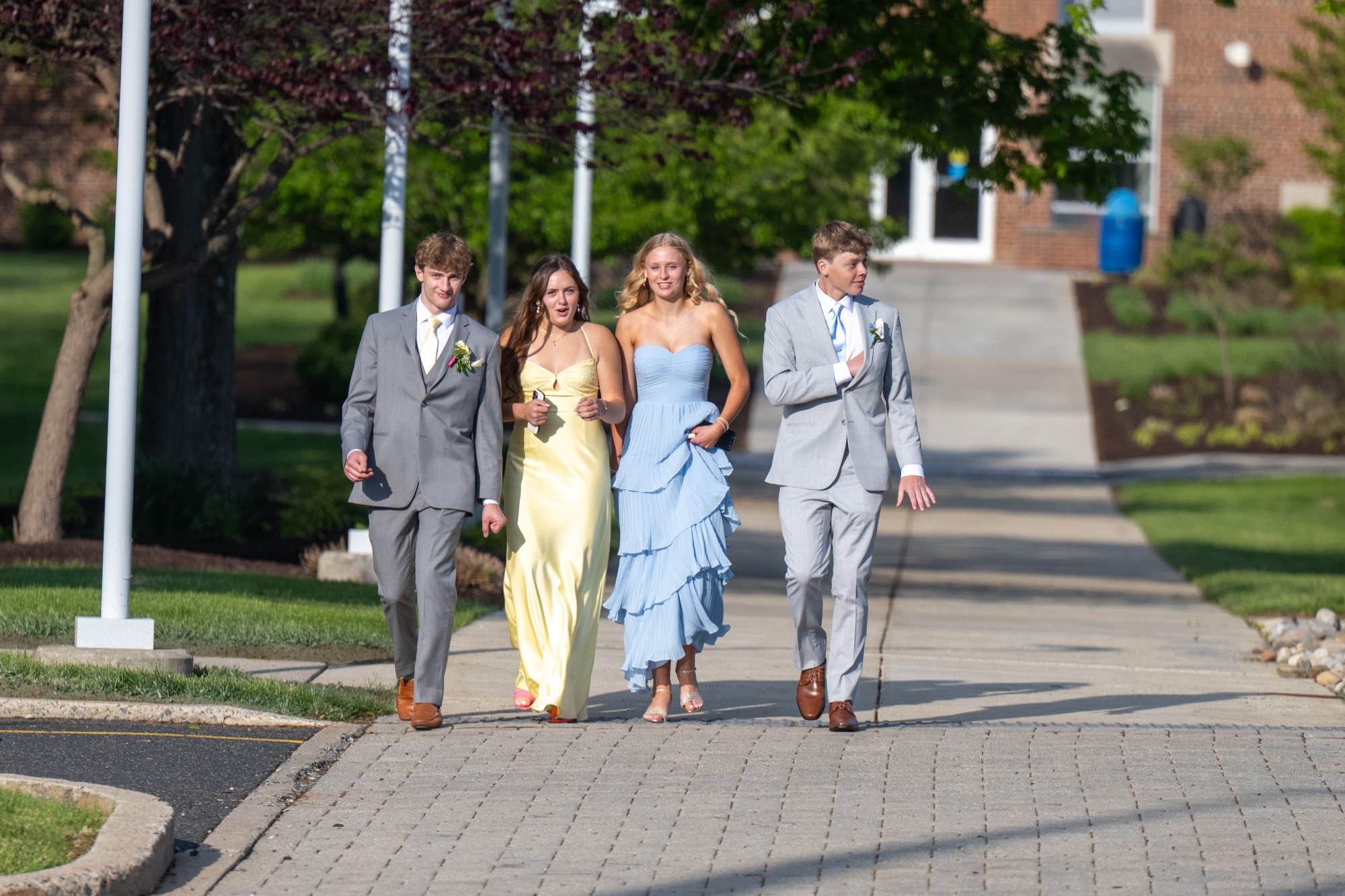 Allentown Central Catholic High School held its prom Saturday, May 9, 2026 at DeSales University in Center Valley. Students and their guests arrive to the big night.(Jonathan Broady/Special to The Morning Call)
