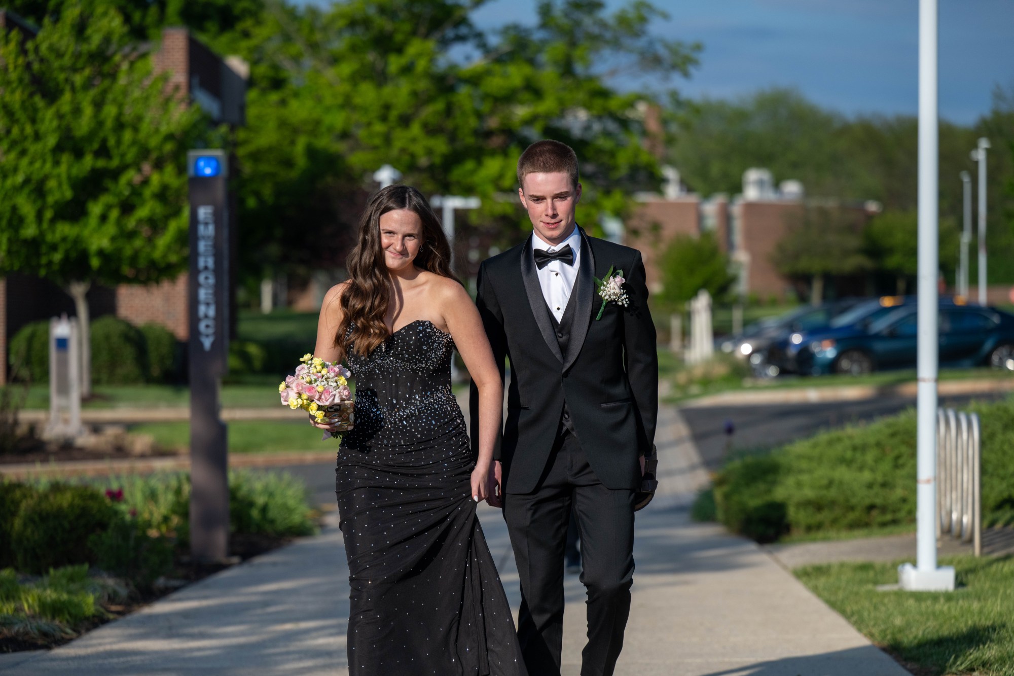Allentown Central Catholic High School held its prom Saturday, May 9, 2026 at DeSales University in Center Valley. Students and their guests arrive to the big night.(Jonathan Broady/Special to The Morning Call)