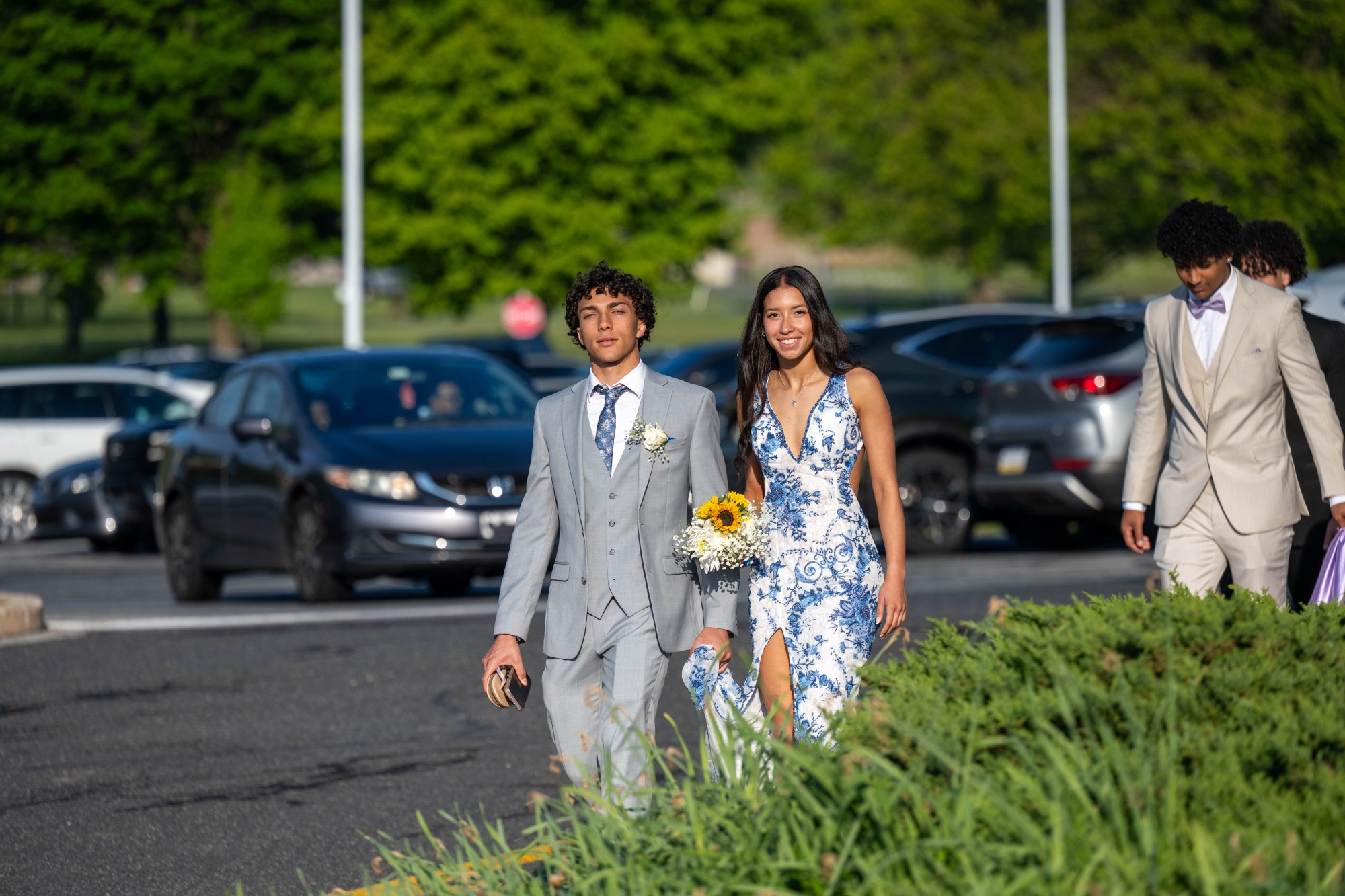 Allentown Central Catholic High School held its prom Saturday, May 9, 2026 at DeSales University in Center Valley. Students and their guests arrive to the big night.(Jonathan Broady/Special to The Morning Call)