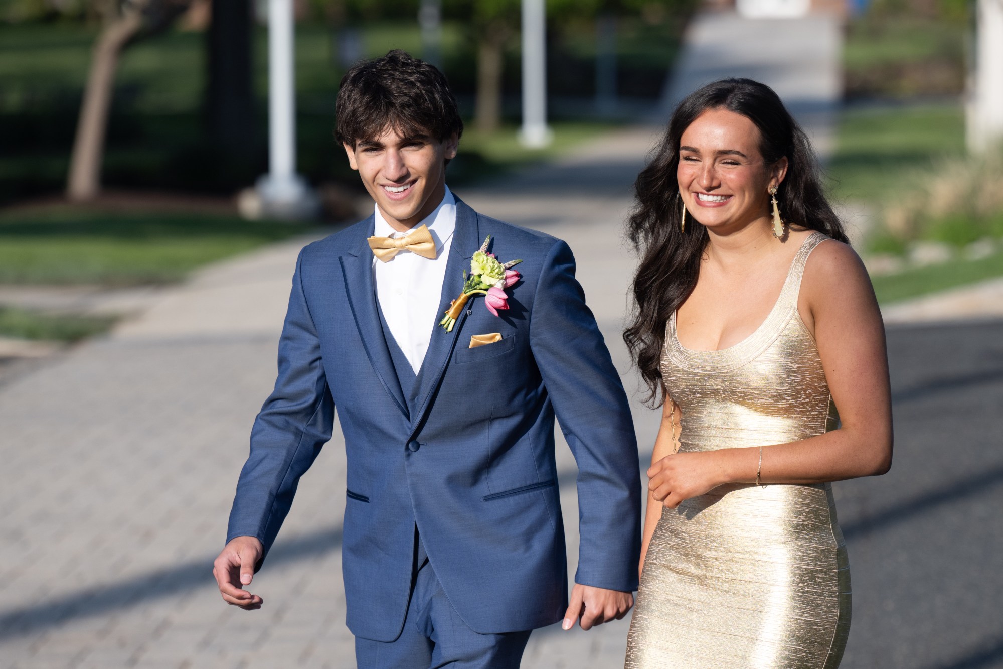Allentown Central Catholic High School held its prom Saturday, May 9, 2026 at DeSales University in Center Valley. Students and their guests arrive to the big night.(Jonathan Broady/Special to The Morning Call)