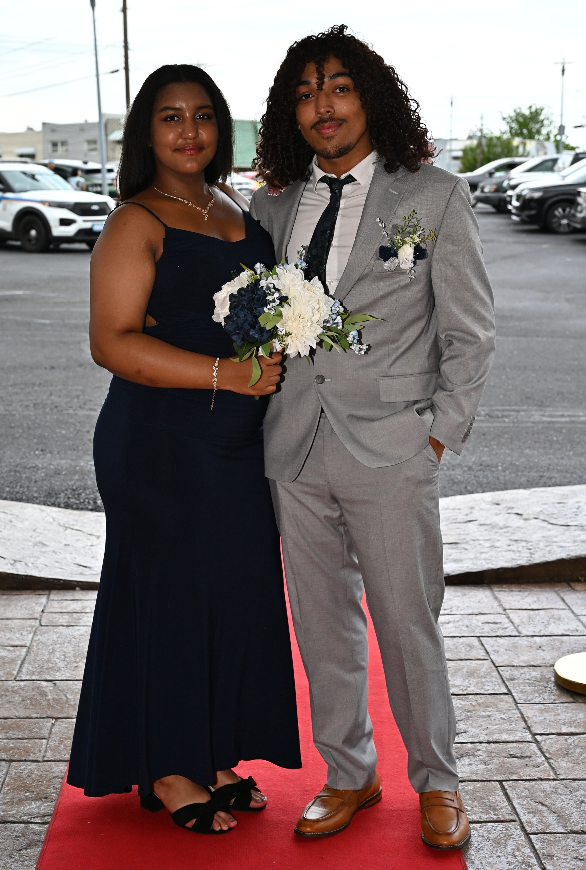 Allen High School held its prom Saturday, May 16, at The Palace Center in Allentown. Students and their guests arrive to the big night. (April Gamiz/The Morning Call)