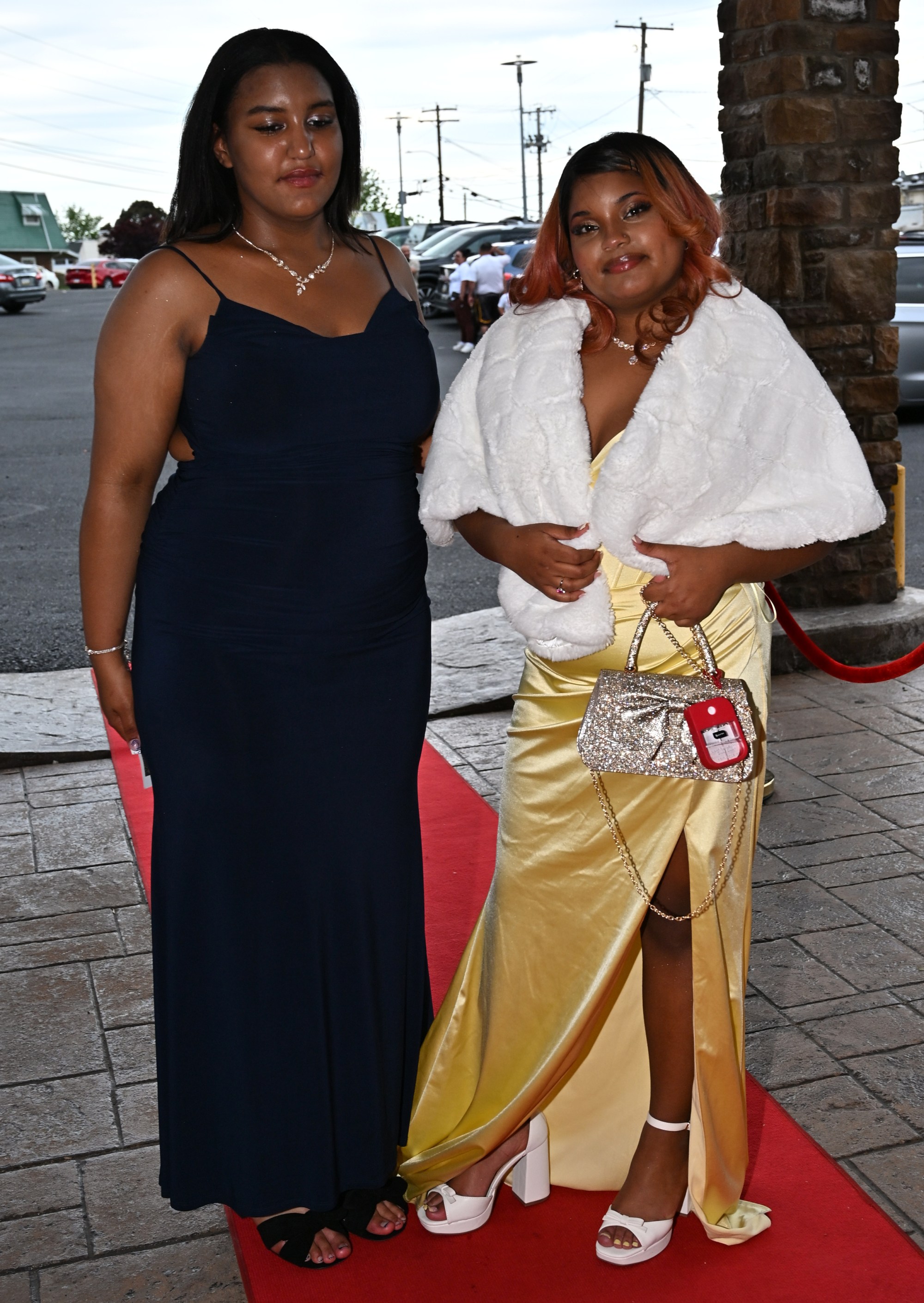 Allen High School held its prom Saturday, May 16, at The Palace Center in Allentown. Students and their guests arrive to the big night. (April Gamiz/The Morning Call)